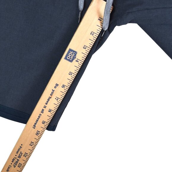 Travis Mathew Hybrid Board Shorts Men’s S Navy Blue Golf Surf Casual Stretch 31W - Picture 7 of 9